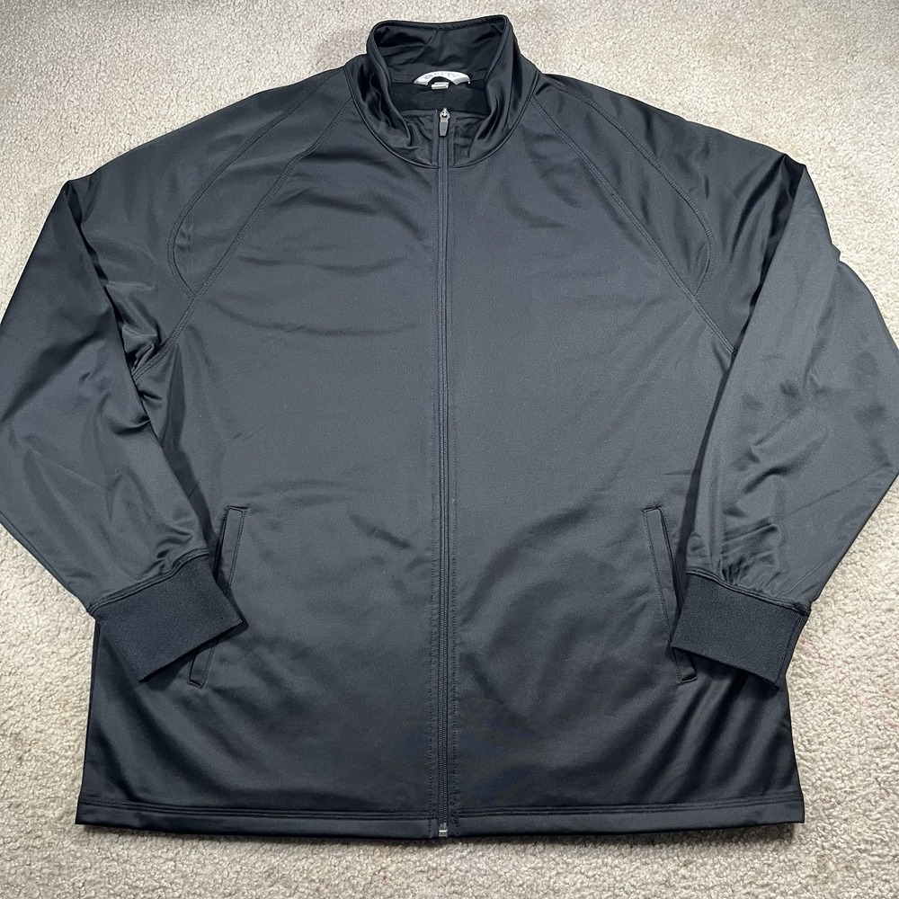 Smitty Men's Baseball Jacket Size XL Pullover‎ And Full Zip Up Black Referee